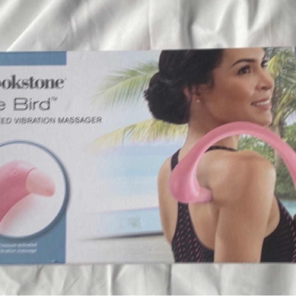 Brookstone The Bird Pink Massager